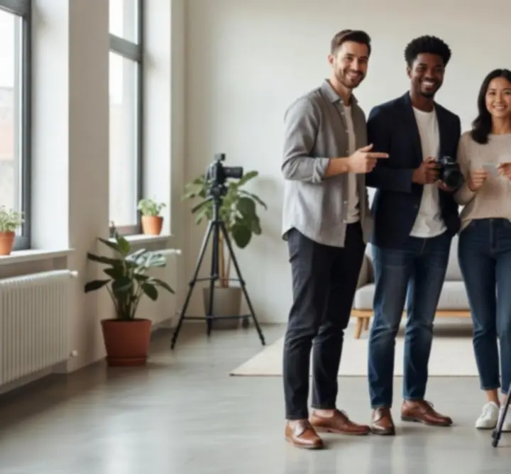 Zespół fotografów Decorismo PL w studio